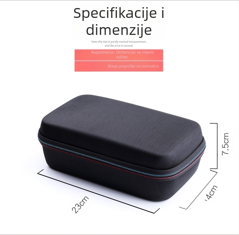 Torba za pohranu Fluke multimetra F117C/F17B+/F115C – EVA materijal, otporna na udarce, za stolnu upotrebu, marka XZR/Xin Zhong Ren, podrijetlo Shenzhen