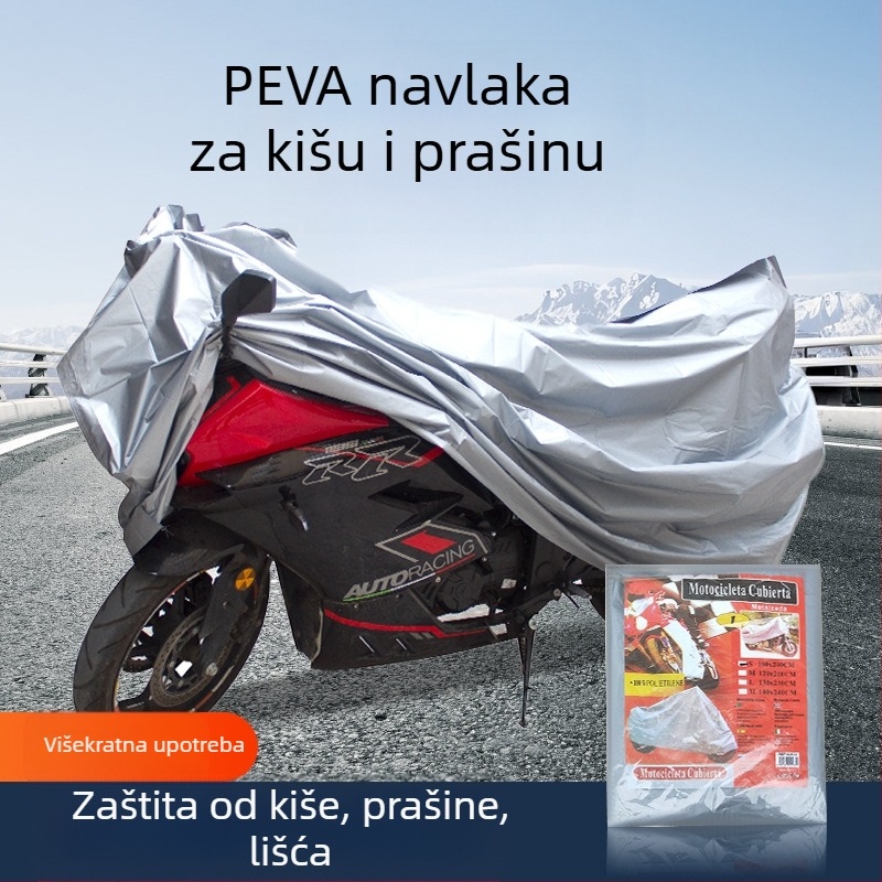 PEVA jednostruko zaštitni navlaka za električna vozila i bicikle — otporna na kišu i sunce, univerzalna kompatibilnost, prilagodljivo