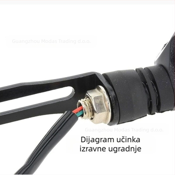 Držač pokazivača smjera stražnjeg svjetla – željezo, Modas