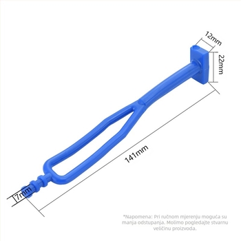 Bočni držač za KTM terenski motocikl sa trakom i fiksnim gumastim kućištem, 141 mm, model JQ-0029