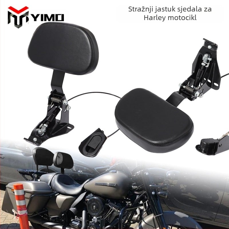 Harley naslon za vozača s hidrauličkim podešavanjem, univerzalno