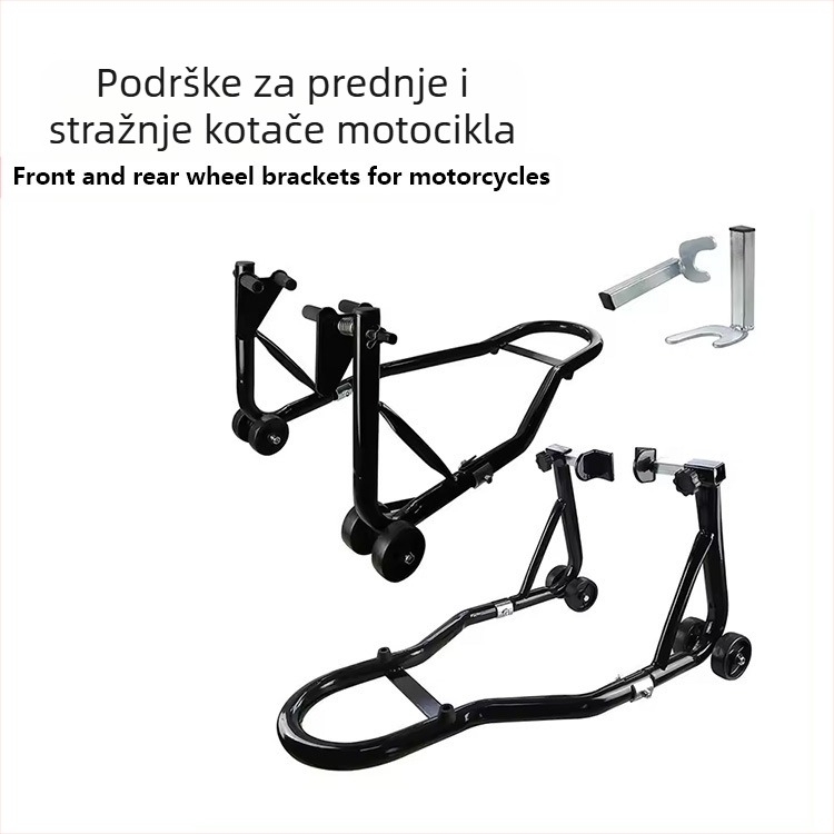 Stalak za motocikl prednji i stražnji kotač — Century Runchang, Model Regular, Materijal Željezo, Funkcija Ravnoteža