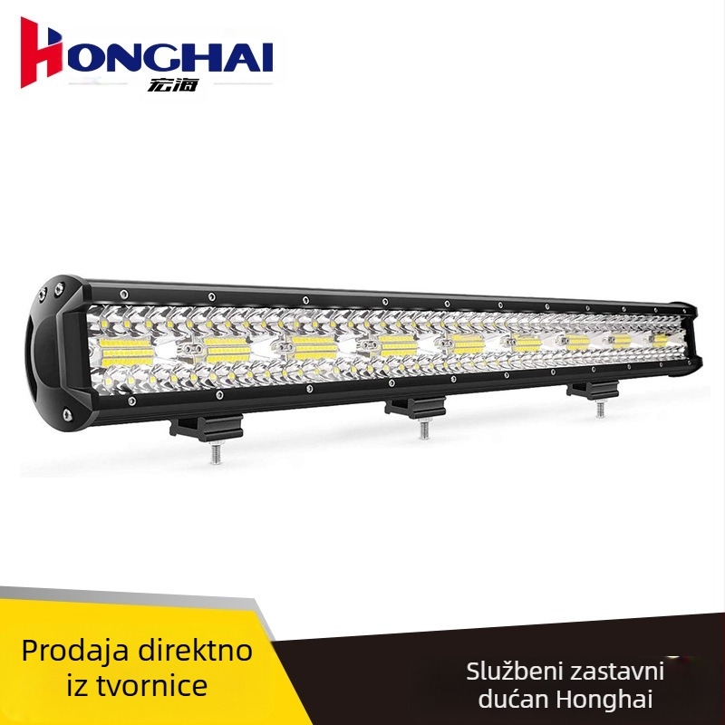 LED svjetlosna traka za off-road vozila, 540W, 8600 lm, 12–24V, 3030SMD, lijevano aluminij