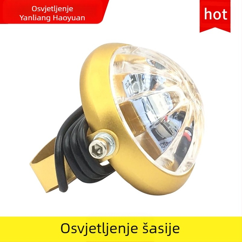 LED svjetlo za maglu za kamione - 12-80V, 10W, 1800 lm, avionski aluminij, univerzalno