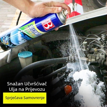 Bauci sredstvo za čišćenje vanjskog dijela motora, uklanja teške masne mrlje, rok trajanja tri godine, u skladu s međunarodnim standardima