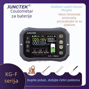 Kg-F Coulombov mjerač: Visoko precizan prikaz napona i struje za baterije električnih vozila, dvostruki detektor kapaciteta