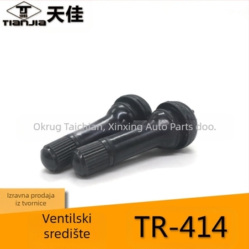 Tianjia tubeless ventil – gumeni, s jezgrama ventila, zajednička komora ventila, snap-on, univerzalno