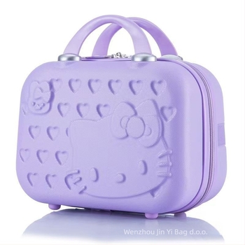 Putna kozmetička kutija, ABS materijal, vodootporna, protivkrađa s kombinacijskim zaključavanjem, zatvarač, univerzalni kotači, za kućno skladištenje