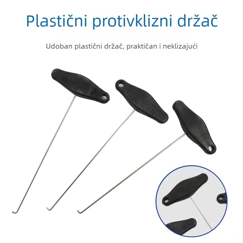 Alat za uklanjanje izlaza zraka klimatizacije – čelik, kuka za uklanjanje ploče instrumenata, auto popravni alat