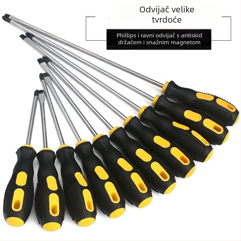 USLIKE križni odvijač s Cr-V čelikom, magnetski, izolirani, 100 g, drška od novog materijala