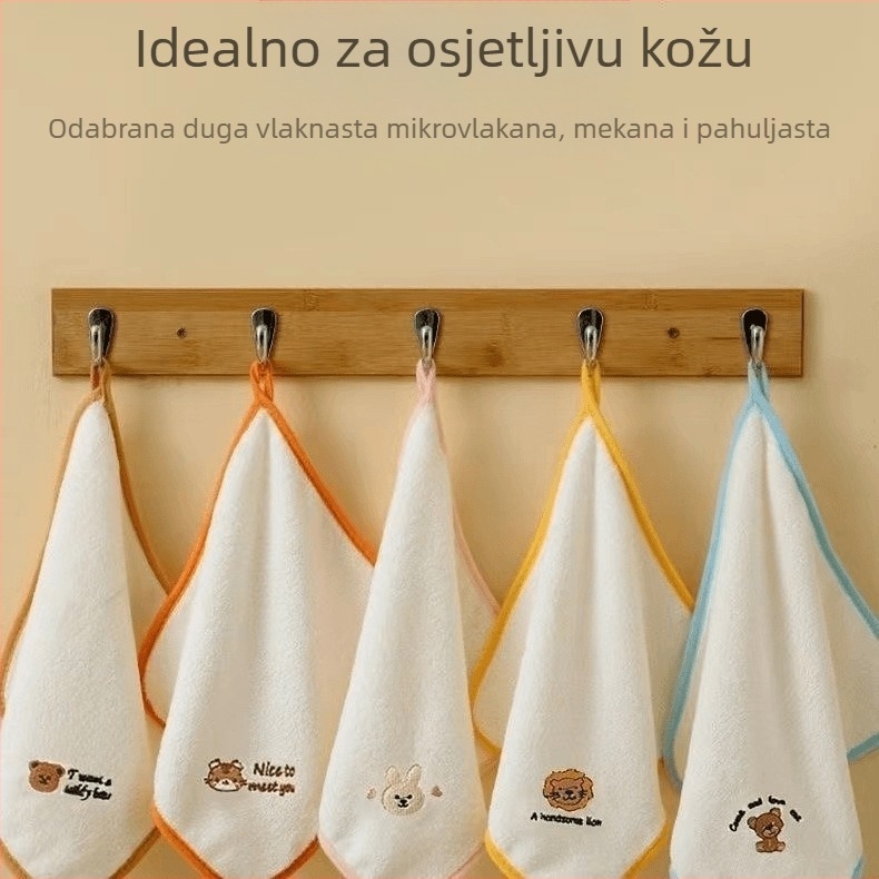 5-komplet dječjih kvadratnih maramica od koralnog velura za lice, Spider-Man dizajn, 25 g, s mogućnošću tiska logotipa