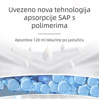 Jednokratne uloške za dojenje protiv propuštanja, pamuk materijal, brend October Crystal, proljeće 2024