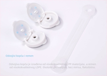 Produženi višenamjenski dječji sigurnosni zatvarač za ladice i hladnjak, zaštita od prisilnog zatvaranja, za prozore i vrata