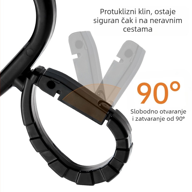 Juxin kuka za kolica – univerzalni dodatak s Velcro zatvaranjem, višenamjenski sigurnosni mehanizam