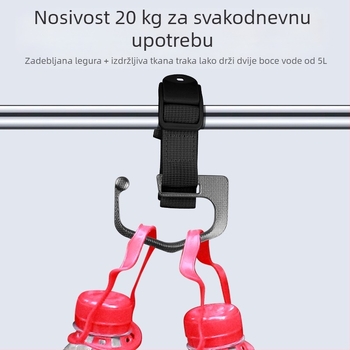Univerzalni prednji kuk za bicikle i kolica s prostorom za kacigu i dodatke