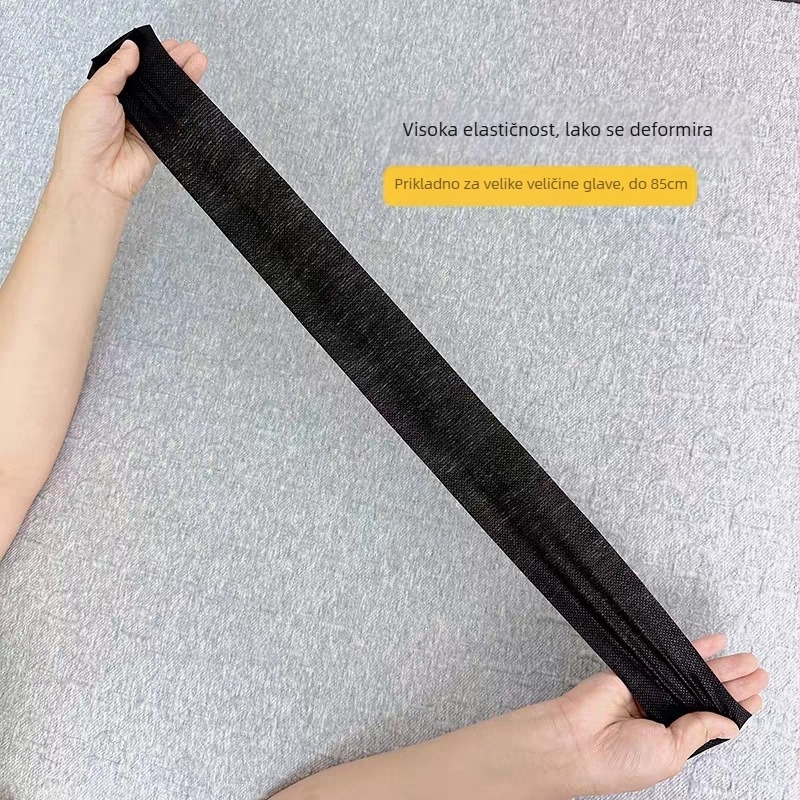 Jednokratna gumica za kosu s Velcro, korejski stil, netkani materijal, mašna