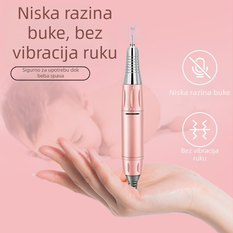 Ažurirani prijenosni stroj za manikuru – brušenje noktiju i uklanjanje noktiju