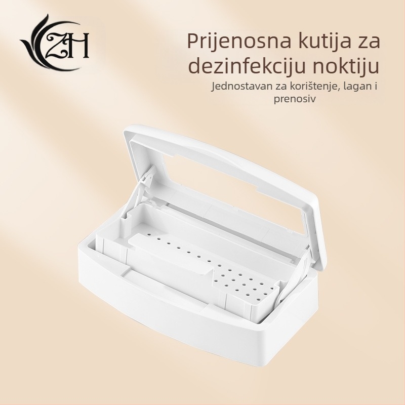 Kutija za dezinfekciju i pohranu alata za manikuru – Zhan Hao, model Disinfection box, set alata za njegu noktiju