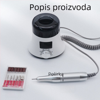 Prijenosni punjivi stroj za manikuru, piljenje i uklanjanje noktiju, visoke snage