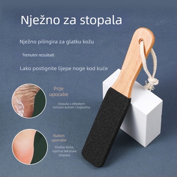 Pilnik za stopala od karbidnog silicija za uklanjanje mrtve kože i žuljeva – alat za njegu stopala, debeli brusni alat