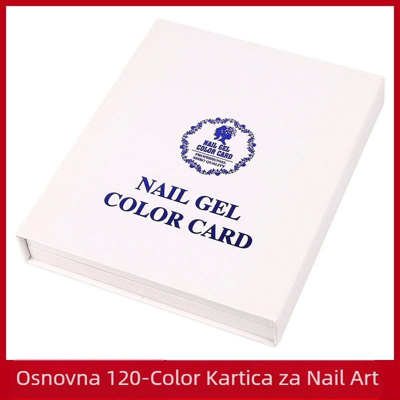 Pinpai 120-grid kartica za nokte — alati za manikuru, trajanje od 5 godina, pogodno za sve tipove kože
