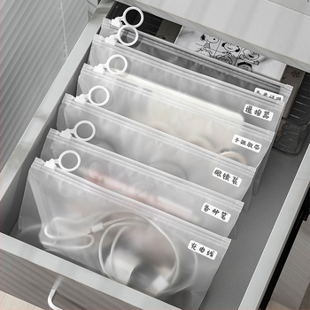 PVC torbica za kozmetiku, kubičnog oblika, višestruka namjena, model 016, moderan minimalistički stil