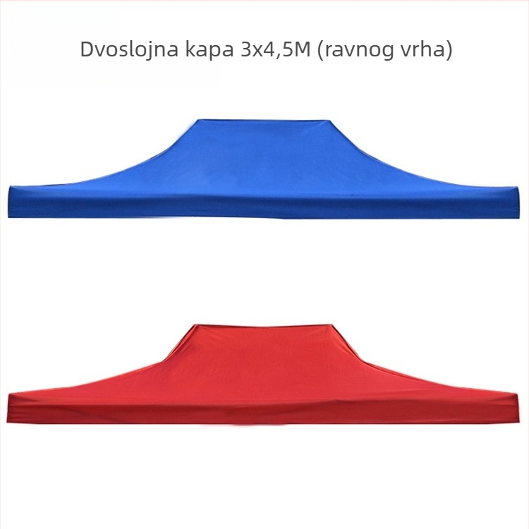 Planinski šator-čad s četiri noge, četvrtasti krov, četiri godišnja doba, jednodijelna konstrukcija, vodootporan iznad 3000 mm