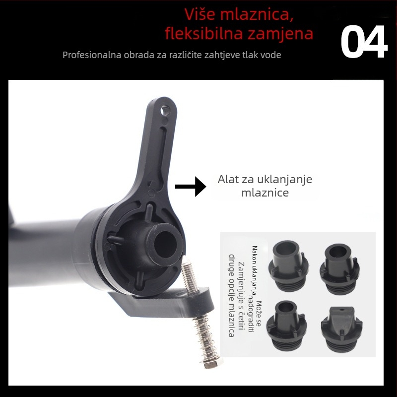 Qianrun raspršivač s rocker-armom, automatski rotirajući raspršivač za travnjak, alat za navodnjavanje koji štedi vodu