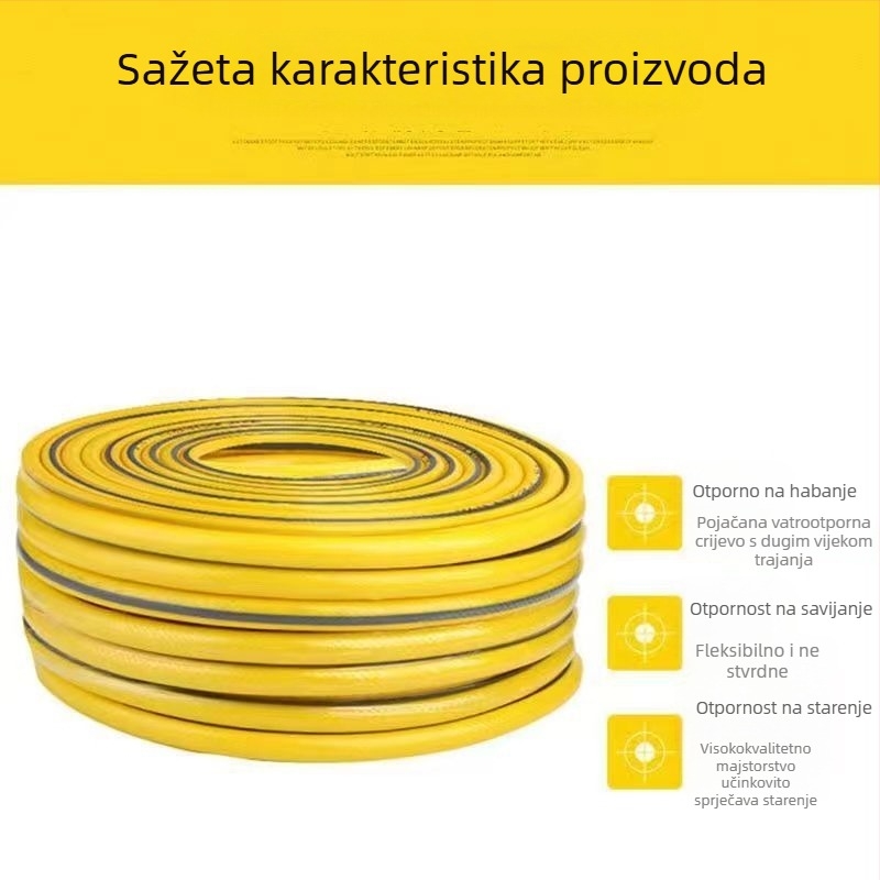 PVC vodena cijev, 72 g, za kućnu upotrebu, pranje autom i zalijevanje vrtova