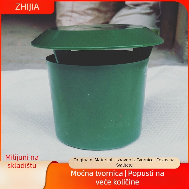Plastična kućica za puževe, pogodna za projekte zelene, uzgoj sadnica i kućnu njegu vrta; Materijal: plastika; Uvoz: ne.
