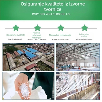 Mreža protiv insekata za staklenik, voće, povrće i vrtne biljke