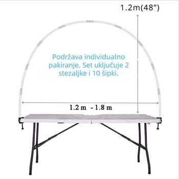 Stolni držač balonske arke, stalak za balone za scenografiju, dekoracije za vjenčanje i otvorenje