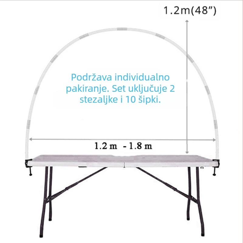 Stolni držač balonske arke, stalak za balone za scenografiju, dekoracije za vjenčanje i otvorenje