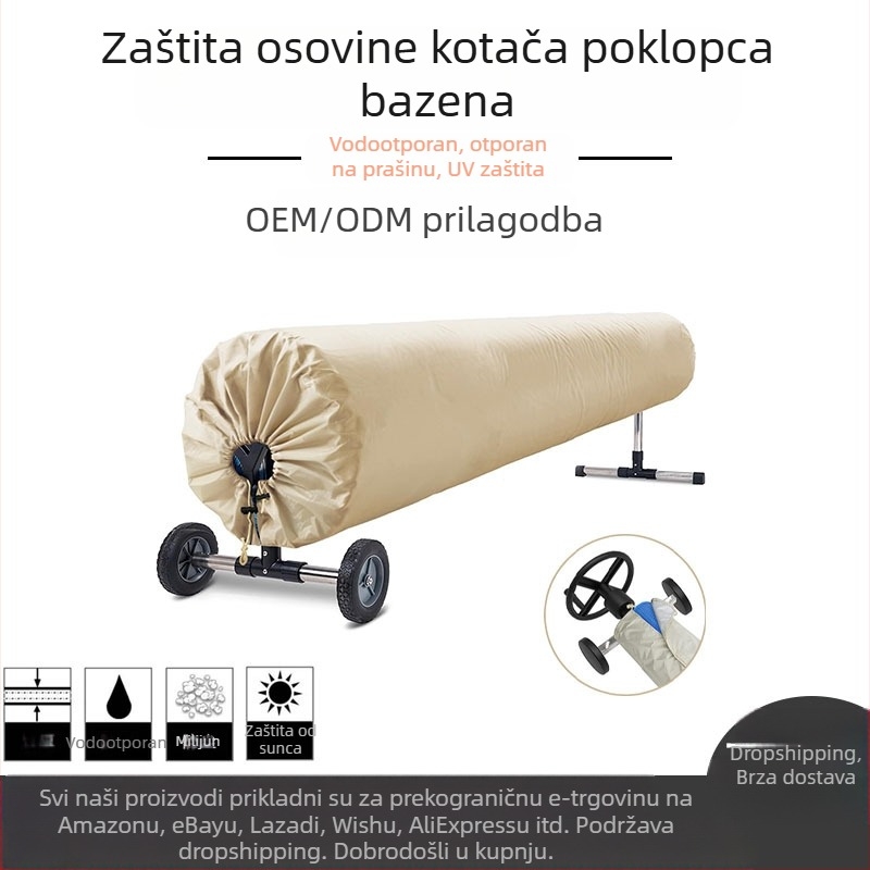 Zaštitno kućište za valjak navlake bazena za nadzemne i podzemne bazene
