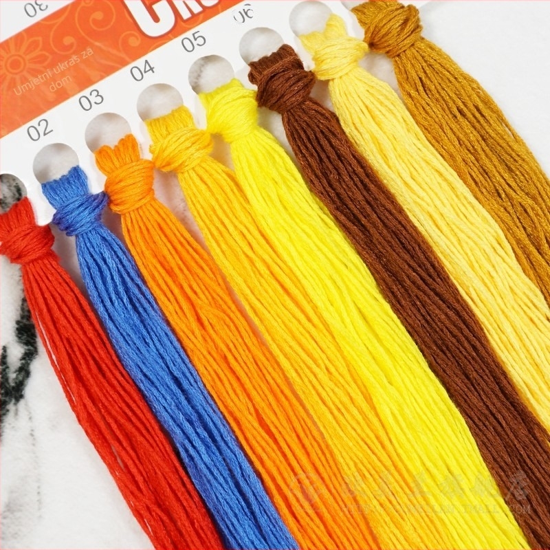 Kit za križno šivanje – motiv lika na platnu 11CT, križno šivanje, moderni minimalistički stil