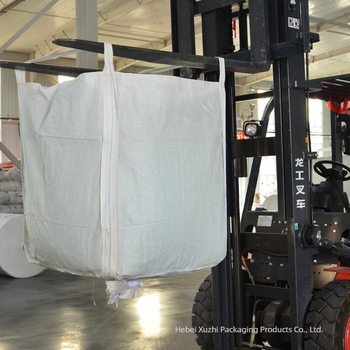 Polipropilenska ton torba s četiri ručke, čvrsta konstrukcija, tiskano logo, nosivost 1000 kg, prilagodljiva obrada