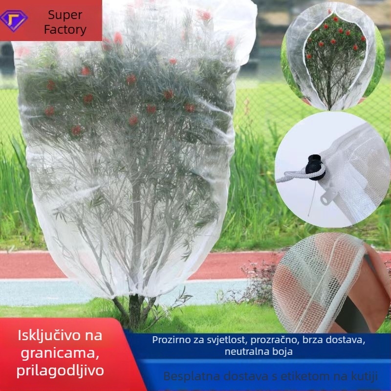 Yongguan zaštitna mreža protiv insekata za zaštitu od ptica i insekata, polietilenski materijal, licencirana privatna oznaka