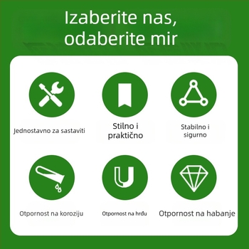 Plastično obložena čelična penjačka rešetka za vanjske vrtove i balkone; podrška za ruže, okvir pergole, vrtni zaslon