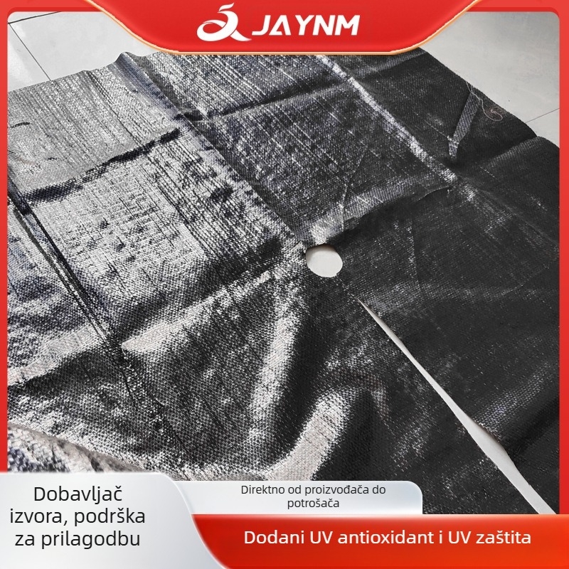 Perforirana tkanina protiv korova za gusto sadnju – PP materijal, tkanina u trakama, prilagodljivo