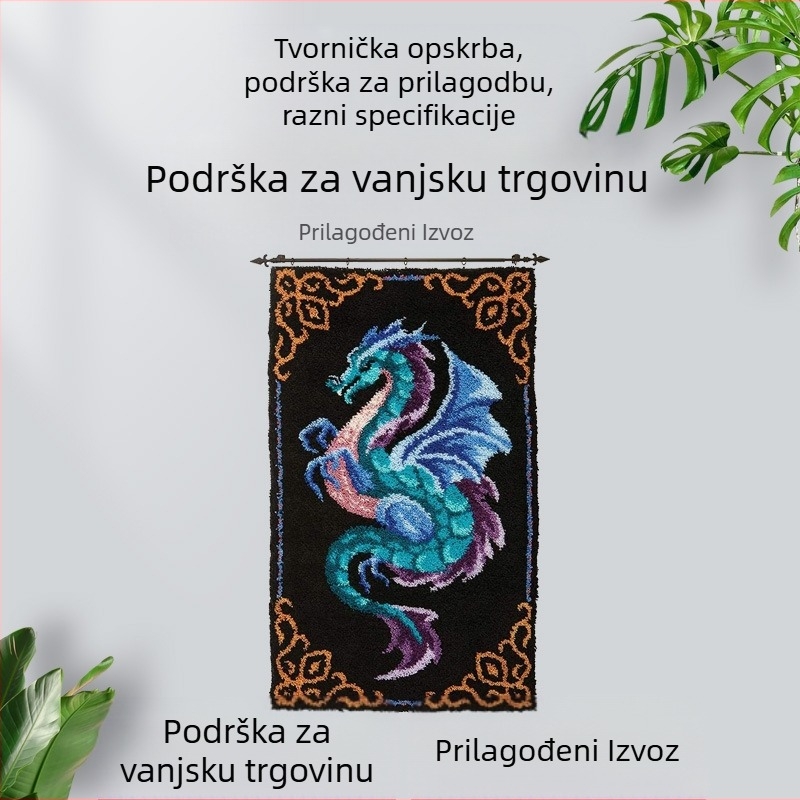 Tapiserija – ručno tkanа, motiv kartun/anime, akrilna vlakna 71-80%