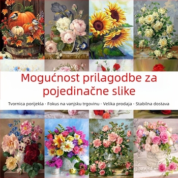 Set križno šivanje: 11CT pamuk platno, križno šivanje, šivanje na platnu, moderan jednostavan stil