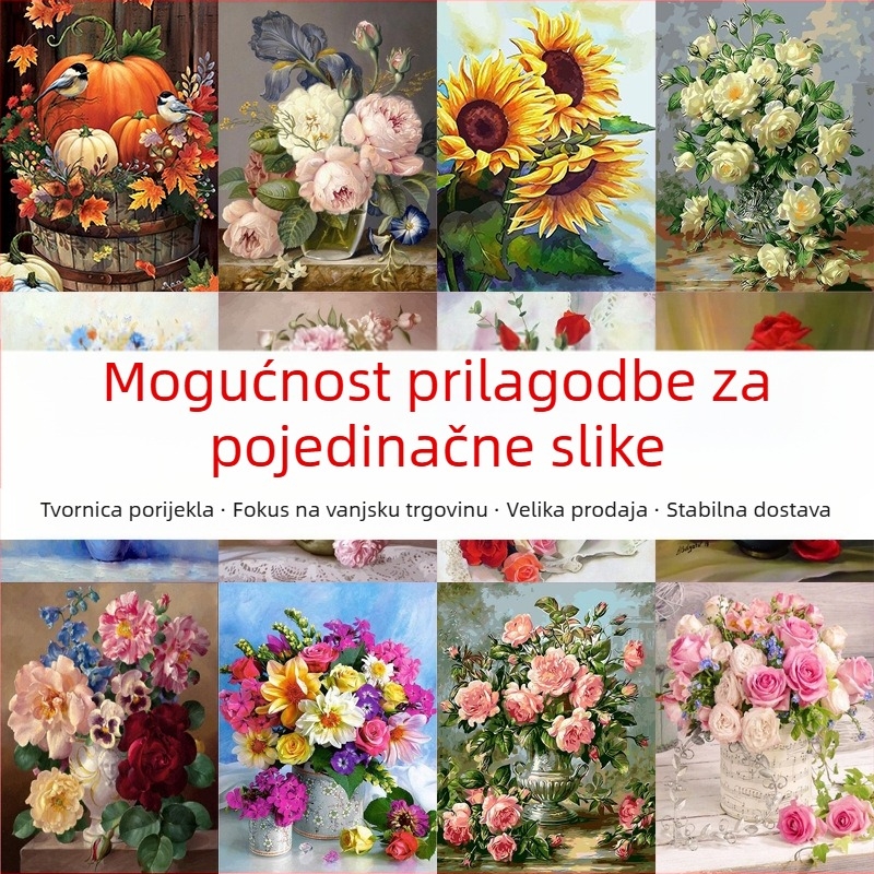 Set križno šivanje: 11CT pamuk platno, križno šivanje, šivanje na platnu, moderan jednostavan stil