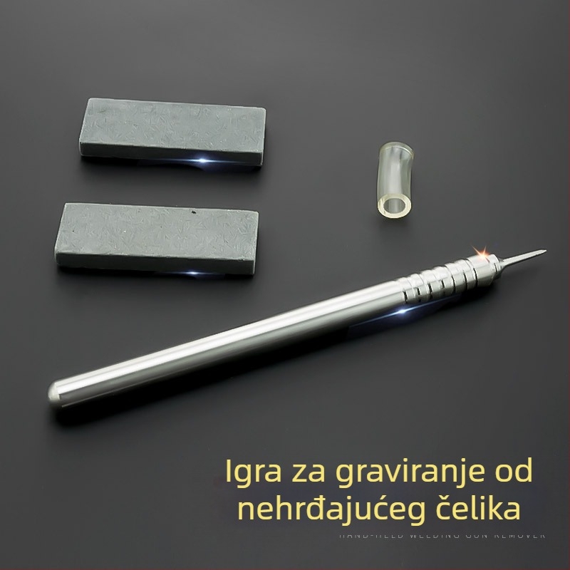 Nerđajući čelik, pomoćno pero za označavanje linija na Gundam modelima, precizno pero uz brusni kamen