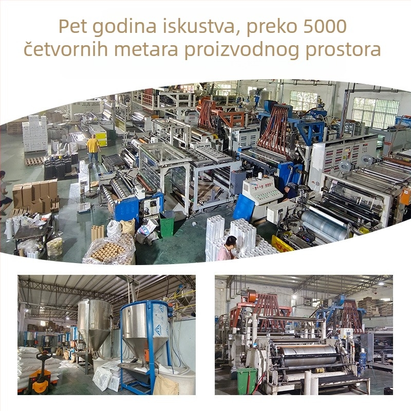 PE rastezljivo film s papirnim jezgrom – duljina 100 – samoljepljivi zaštitni omot za industrijsko pakiranje – prilagodljivo