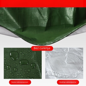 Polietilen vodootporna platna za nadstrešak – kiša otporna, UV zaštita, izolacija