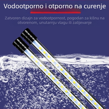 LED svjetiljka za rast biljaka - puni spektar, 5730 LED, 18 LED, USB napajanje 5V, IP66 zaštita