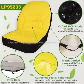 LP95233 Navlaka za sjedalo i naslon John Deere kompaktni višenamjenski traktor
