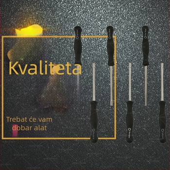 Alat za podešavanje karburatora za lančanu pilu i kosilicu – LISM, izoliran, nikl-króm nerđajući čelik, 10 tipova bitova