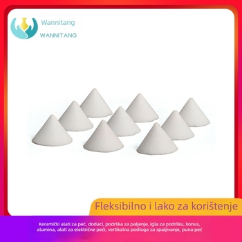 Set pribora za keramiku — potpore, stupovi, čavli, konus aluminija, vertikalna podloga za paljenje za električnu peć; marka Play Mud Hall; nije uvezeno