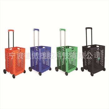 DEAO DA-S32 sklopivi prijenosni kolica za kupovinu, PP konstrukcija, nosivost 35 kg, pogodno za namirnice